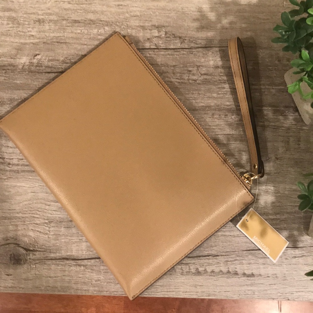 Michael Kors Embellished Leather Clutch - Picture 3 of 5